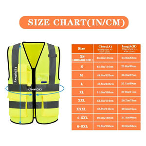 Gilet de sécurité réfléchissant haute visibilité imperméable avec logo personnalisable, norme ANSI Classe 1 EN ISO 20471 Classe 2 pour usage en construction - Product Image 6