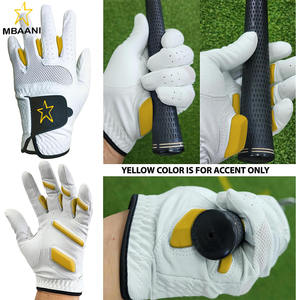 Guante de Golf con Almohadilla de Cuña, Sintético Premium Antideslizante, Agarre Potente, Buen Agarre, Elimina el Efecto de Corte, Sin Torsión, Mano Izquierda - Product Image 4