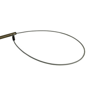 Perche de sauvetage pour animaux de compagnie Full Black Eco-Friendly, manche long 115 cm, aluminium, outils et accessoires de manipulation vétérinaire - Product Image 2