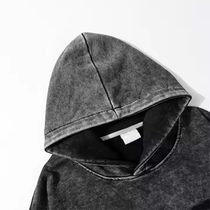 Sudadera con Capucha y Bolsillo, Estilo Urbano, Personalizable con Logotipo, 100% Algodón Felpa, Unisex, Marca Privada - Product Image 4