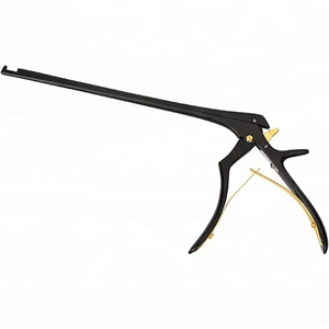Rongeur Kerrison Bayonet Noir 45 °   Poinçon osseux Kerrison en acier inoxydable chirurgical non réfléchissant pour micro-chirurgie spinale - Product Image 5