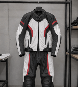 Traje de Motociclismo Personalizado para Hombre, de Cuero, Impermeable, Resistente al Viento, con Protección CE, de Una o Dos Piezas, Ignífugo y Transpirable - Product Image 3