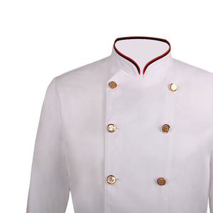 Uniforme Premium para Bartender, Conjunto de Camisa de Manga Larga y Chaleco, Logotipo Personalizado, Ropa de Trabajo para Bar, Fabricante Mayorista, Tela Twill - Product Image 4