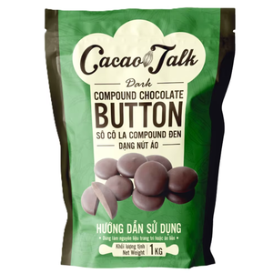Chocolat noir composé de qualité professionnelle OEM/ODM HALAL pour la fabrication de biscuits et de cookies, vente directe - Product Image 1