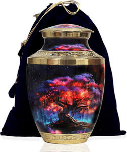 Urnas de Cremación para Adultos, Nuevo Diseño, Estilo Americano Moderno, Urnas Funerarias Conmemorativas para Cenizas - Product Image 1