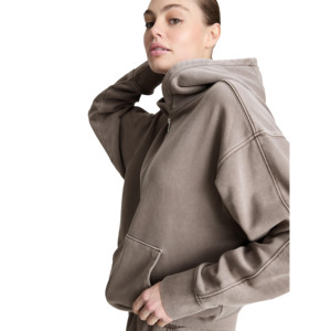 Conjunto Deportivo de Felpa de Algodón Personalizado para Mujer, Transpirable, Ecológico, de Secado Rápido, Pantalones Deportivos con Capucha, Cintura Elástica, Logotipo Bordado - Product Image 4