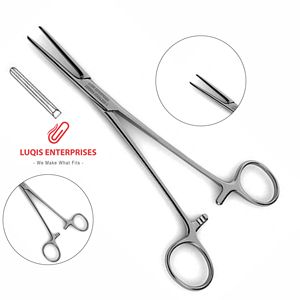 Pinza vascular Debakey Wiley Spoon de acero inoxidable quirúrgico con mandíbulas atraumáticas de 12, 15 y 18 cm para cirugía cardíaca y vascular - Product Image 1