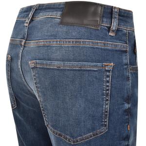 Jeans en denim décontractés pour hommes, design classique, coupe confortable, pantalon en coton pour la fourniture OEM ODM avec logo personnalisé - Product Image 6