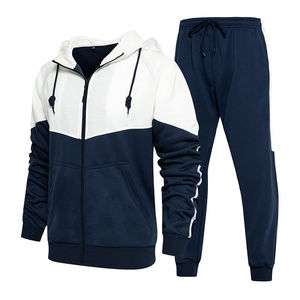 Conjunto de Sudadera con Capucha y Pantalones Deportivos Personalizados para Hombre, Chaqueta Deportiva Informal con Cremallera y Forro Polar Estampado - Product Image 4