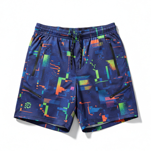 Summer Shorts Men Mesh Breathable Basketball Training Shorts Custom Logo Quick Dry Fitness Gym Sport Wear Running Shorts - Product Image 1