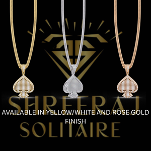 Pendentif en argent sterling 925 avec moissanite, collier serti de diamants, bijoux hip-hop de haute qualité pour hommes - Product Image 4