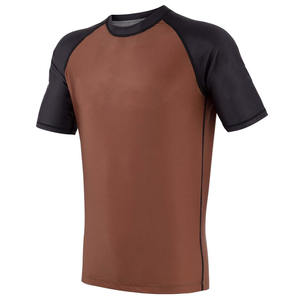 Oem Custom Made 100% Polyester Cotton Rashguard For Mens And Womens Compression Uv Light Protection Shirt For Adults - Product Image 6