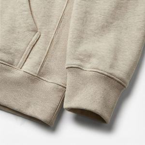 Sudadera con Capucha Oversize Lisa Teñida con Bordado, de Algodón, con Logotipo Personalizado por Impresión Puff, Venta al por Mayor, Color Personalizado - Product Image 6