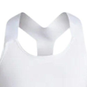 Women White Tennis Dress Polyester <b>Athletic</b> Sports Dress Sleeveless Training Match Wear Skirt Set Activewear Apparel - Product Image 5