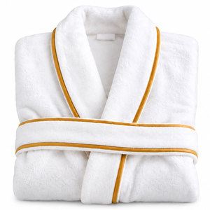 Peignoir unisexe en tissu éponge 100% coton, doux et respirant - Personnalisable pour les hôtels, les centres de spa, la maison - Directement de l'usine - Product Image 3