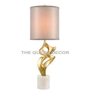 Leaf Design <b>Art</b> Table Lamp Bedside Vintage Modern Look Black Iron Off White Fabric Lighting Home Decor Bedroom Hotel Decorative - Product Image 5