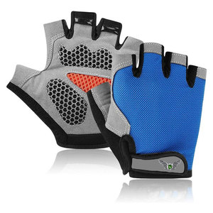 Custom Cycling Gloves Breathable Half <b>Finger</b> <b>Bike</b> Gloves for Road MTB Bicycle Riding Anti Slip Padded OEM Cycling Gloves - Product Image 6