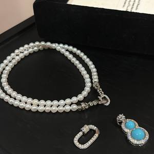 Colliers en perles baroques d'eau douce naturelles neuves en gros, perles en forme de cure-dents, bandes de perles, accessoires de bijoux, boucles d'oreilles élégantes - Product Image 3