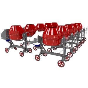 Mezcladora de Cemento y Concreto CHIHO Ho Chi Minh City 250L, Motor de Gasolina/Eléctrico 1.5-2.2Kw, Potencia de Mezcla 20-30rpm, Capacidad de Trabajo 80kg, Probada - Product Image 4