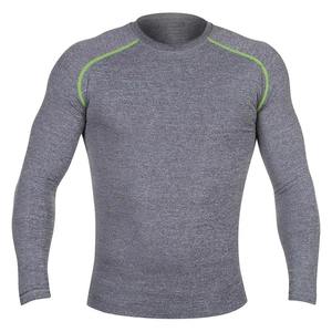 Workout Training Shirt Wholesale Price Custom Color Breathable new arrival Custom Heat-Transfer Printed Long Sleeve Rashguard - Product Image 4