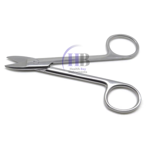 Crown Scissors Straight 12cm Surgical <b>Shears</b> Stainless Steel Dental Instrument Precision Professional <b>Tools</b> - Product Image 5