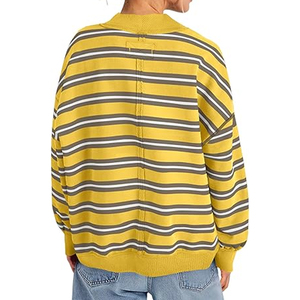 Custom Logo Women Mock Neck Sweatshirt Heavyweight Winter Pullover - Product Image 5