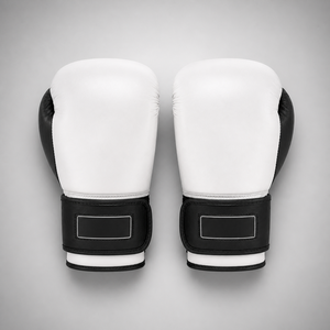 Gants de boxe ergonomiques en cuir, à doigts entiers, avec sangle de poignet réglable à scratch, design respirant, ajustement sécurisé, unisexe, pour l'entraînement - Product Image 1