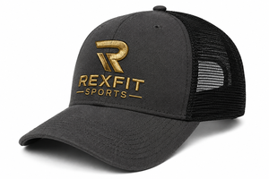 REXFIT Sports Mesh Trucker <b>Hat</b> 6-Panel Adjustable Breathable Unisex Adult Cap Spring <b>Summer</b> Sporty Style - Product Image 4