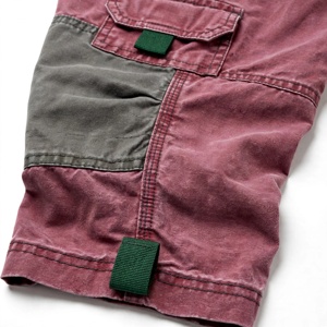 Pantalon cargo pour homme, couleur marron, blocs de couleurs, plusieurs poches, taille élastique, pantalon de travail décontracté - Product Image 6