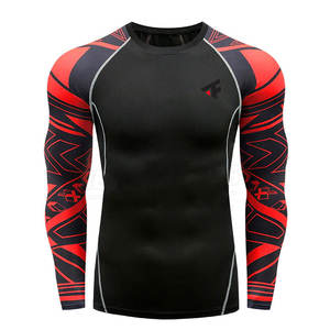 Rash Guard MMA Personalizado de Alta Calidad, Manga Larga, en Oferta, Ropa de Protección - Product Image 1