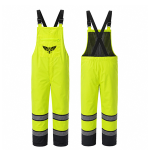 Salopette de travail imperméable haute visibilité en PU, réfléchissante, pour la pêche, pour hommes et femmes - Attributs du produit - Product Image 1