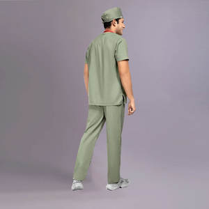 Conjuntos de Uniformes Médicos Personalizados de Tela Elástica, Fáciles de Usar, con un Nuevo y Moderno Diseño, Resistentes al Sudor, Uniformes de Hospital de Primera Calidad - Product Image 6