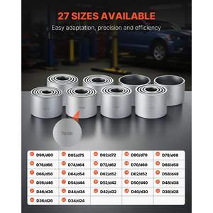 Kit de Herramientas de Reparación de Automóviles de 36 Piezas, Extractor e Insertador de Cojinetes de Acero, Compatible con Motores LCV y HGV, con Estuche de Transporte para Rodamientos - Product Image 6