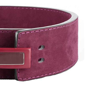 Ceinture de musculation en cuir suédé avec boucle de soutien, durable, de haute qualité, robuste et personnalisable - Product Image 5