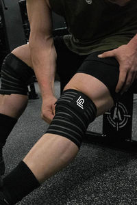 Fitness Safety Knee Support <b>Brace</b> for Injury Recovery and Stability Gym Use Knee Wraps - Product Image 2