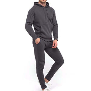 Nuevo Diseño de Ropa Deportiva Unisex, Conjunto de Sudadera con Capucha Ajustable y Pantalones Deportivos, Conjuntos de Jogger, Trajes Deportivos de 2 Piezas - Product Image 3