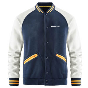 เสื้อแจ็คเก็ตเลตเตอร์แมนผู้ชาย ทันสมัย สไตล์ลำลอง อุ่นสบาย แฟชั่นเสื้อคลุมผู้ชาย - Product Image 1