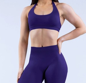 Sujetador deportivo OEM al por mayor, lencería deportiva, sujetador deportivo sexy con diseño de corazón, sujetador deportivo sin costuras para gimnasio y fitness, HECHO POR BS - Product Image 3