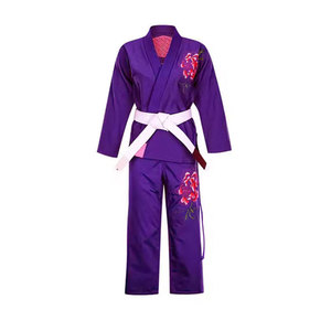2026 New Arrival Custom Designs High Quality Polyester/Cotton Breathable Quick Dry Front Karate Taekwondo Uniforms Set Unisex - Product Image 2