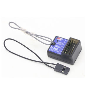 <b>FlySky</b> FS BS6 2.4G 6CH AFHDS 2A <b>Receiver</b> Built in Gyro Stabilization for FS GT5 FS IT4S RC Car Boat - Product Image 1