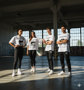 Camiseta Corta de Corte Holgado Rexfit, Camiseta con Estampado Gráfico Personalizado DTG, Camiseta de Algodón 100% de Peso Pesado, Cuello Redondo, Camisetas para Hombre - Product Image 6