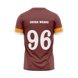 เสื้อบาสเก็ตบอลแขนสั้นผ้าโพลีเอสเตอร์ระบายอากาศได้ดี แห้งเร็ว พิมพ์ลายแบบซับลิเมชั่น สำหรับทีม  รับผลิตตามสั่ง ขายส่ง OEM - Product Image 2