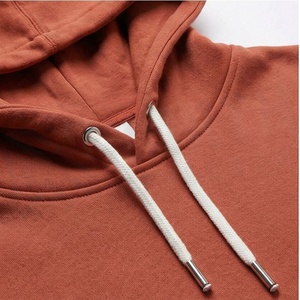 Winter Cotton Hoodie Custom Sweatshirts Thick Fleece 300g Fabric <b>Men</b> Women Comfortable Acid Wash Logo Customized Color - Product Image 4