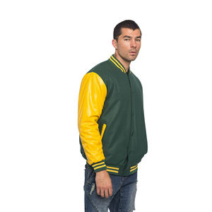 Chaqueta Universitaria para Hombre, con Botones Personalizados, Ecológica, Resistente al Viento, Ligera, Cálida, Forrada de Lana, Cómoda para Uso Diario - Product Image 6