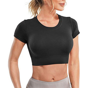Crop top de yoga pour femmes, crop top pour séance de gym, crop top prêt pour l'entraînement - Product Image 4