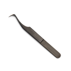 Pince à épiler pour extensions de cils de qualité supérieure, pointe courbée, outil d'application de cils pour les salons de beauté - Product Image 2