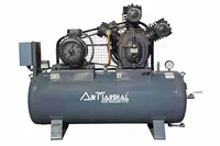 Cabezal de Bomba de Compresor de Aire de Pistón Industrial, Bloque de Compresor Recíproco de Alta Resistencia para Sistemas de Aire de Fábrica