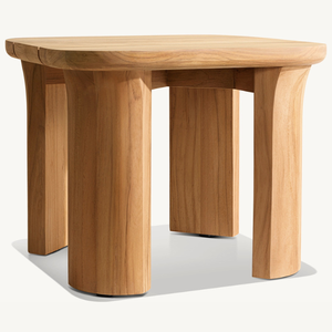 Mesa de Centro de Madera de Teca Ecológica y Duradera, Hecha a Medida, para Sala de Estar, Diseño Moderno, Acabado Liso - Product Image 6