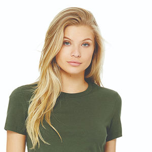 Camiseta Personalizada para Mujer, Corte Holgado, Ecológica, Manga Corta, Algodón Suave, Informal, para Uso Diario - Product Image 4