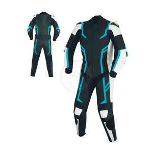 ชุดแข่งรถหนังแท้คุณภาพสูง น้ำหนักเบา ระบายอากาศได้ดี ขายส่งชุดแข่งมอเตอร์ไซค์ - Product Image 5